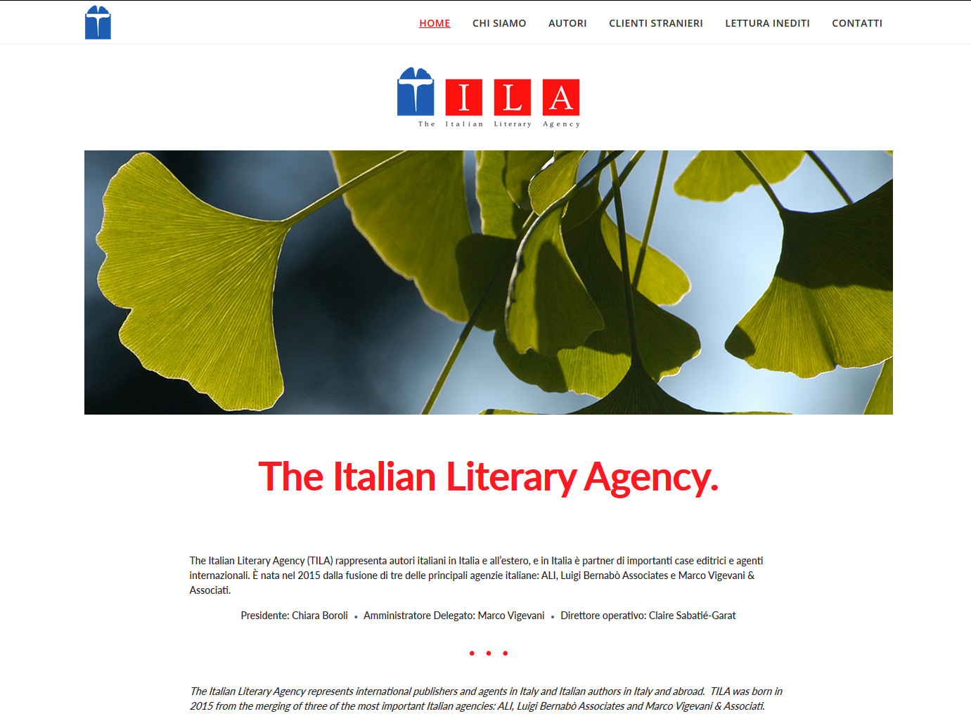 the italian literary agency